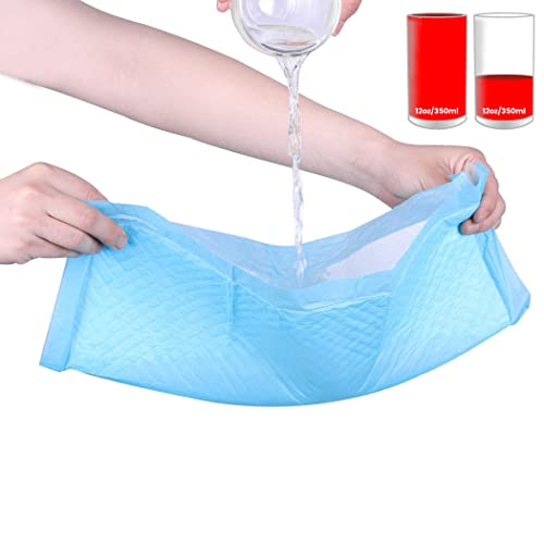 (50-Pack) 17.8"X23.5" (45X60Cm) Quick-Dry Dog And Puppy Toilet Training Pads - Ultra Absorbent Pet Pee Pads - With Leak-Proof Moisture Locking Technology - Perfect For Medium Dogs, Cats, And Rabbits #TOP3