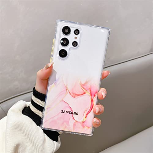 Coque Note 20 Ultra effet marbre chic et finition paillettes fines