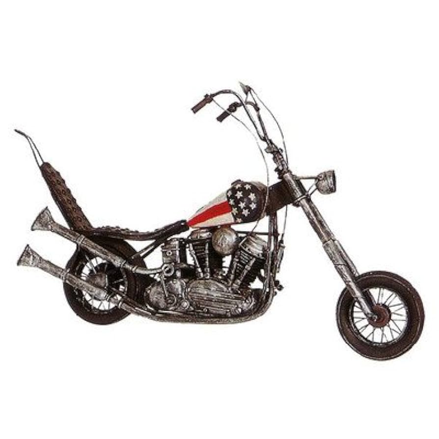 Amazon | ブリキのおもちゃ レトロバイク・チョッパーアメリカン