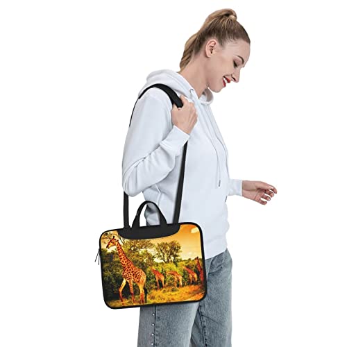 Maletín Wild Giraffe para Laptop unisex 13 pulgadas miniatura 7