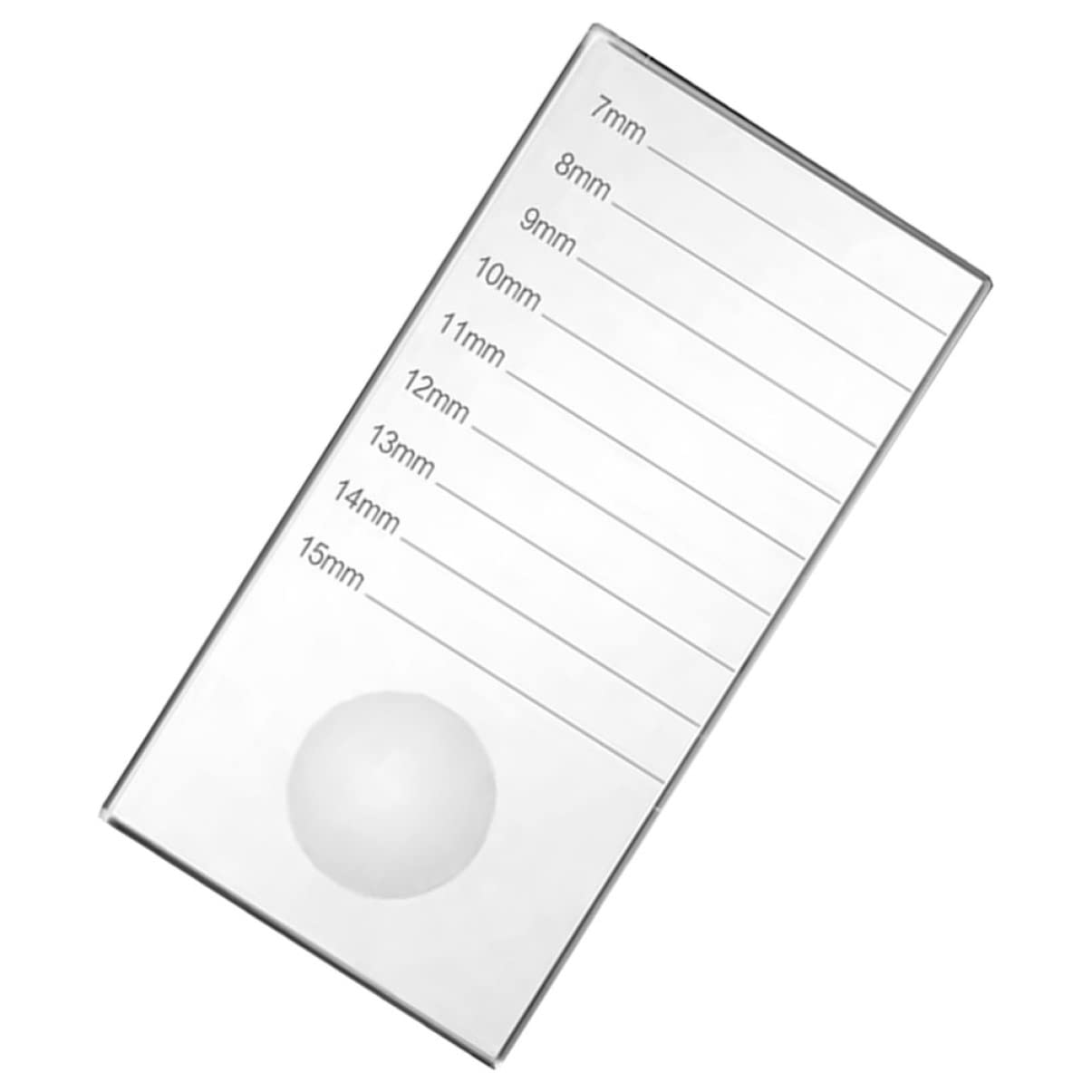 Angoily 2 in 1 Grafting Lash Extension Eyelash Pads Set Glass Platform for Accurate Applicati