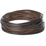 Filteilect Kit de reparación de tejido de ratán para muebles de mimbre, 8 mm de ancho, 120 pies de largo, material de caña sintética de polietileno, resistente al agua, resistente a los rayos UV, para