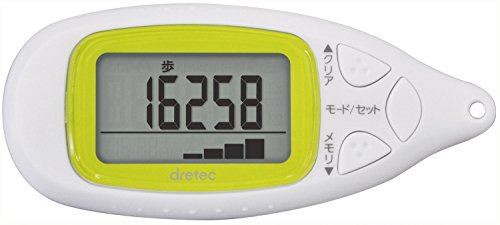 DRETEC(ドリテック) 活動量計 達成度チェック ホワイト H-302WT