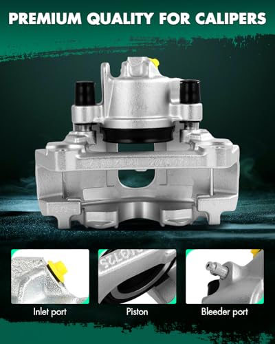 Image of SCITOO Front Right Brake Caliper With Bracket 19B2591A Compatible For Volvo For S60 2001-2007,For Volvo For S80 1999-2006,For Volvo For V70 2001-2007,For Volvo For XC70 2003-2007