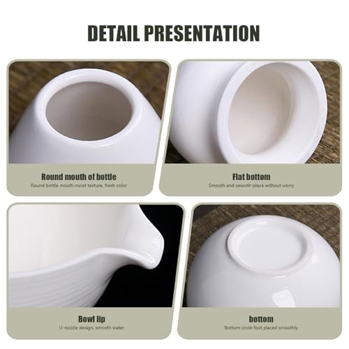 Fouet Matcha et bol céramique kit complet anti-grumeaux avec tamis 7pcs