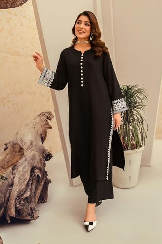 Image of Faiz TEXTLE Women Embroidered Kurta Set |Viscose Rayon Printed A Line Kurta with Palazzo Set | Women Ethnic Wear Dress| Indian Casual Office Daily Summer Outfit