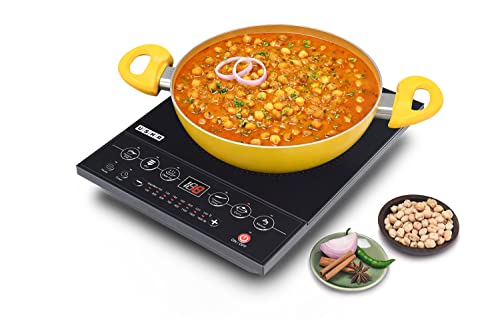 Usha Cookjoy (Cj1600Wpc) 1600 Watt Induction Cooktop (Black), Sealed, 1 Burner