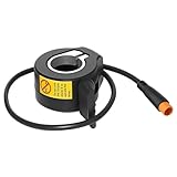 1Pc E-Bike Thumb Throttle 130X E-Scooter Thumb Scooter Throttle Speed Control 22.2mm/0.87in Handlebar Left/Right Universal Bicycle Conversion Replacement Parts 3 Pin Waterproof Accelerator Black - Image 7