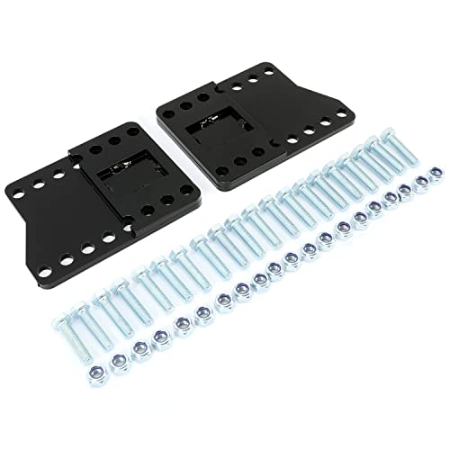 HECASA Universal Snowplow Mount Drop Bracket Lift Level Kit Correction