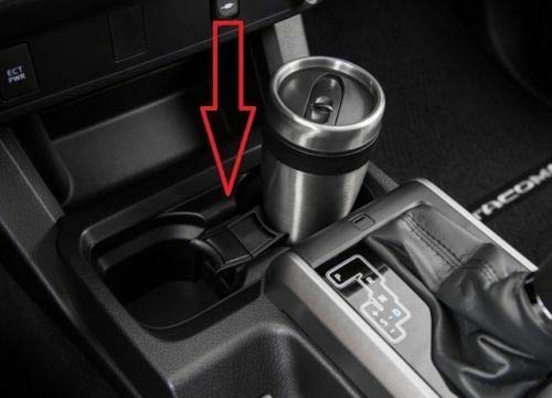 Divisor para portavasos consola central Toyota Tacoma 2016-2023 miniatura 5