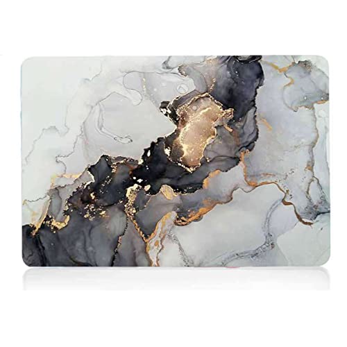 Se7enline Compatible with MacBook Air 15 inch Case M4 M3 M2 2022-2025 15.3-inch MacBook Air with Model A2941/A3114/A3241 Laptop Hard Shell Case&Keyboard Cover Skin&Touchpad Protector,Ink Gold Sand - Image 4