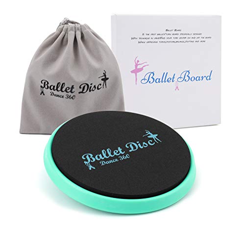 Disco Giratorio Para Ballet Y Gimnasia - 13.2 Cm, Material PP/EVA, Superficie Antideslizante, Portátil