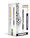 Zebra Jimnie Roller Ball Stick Gel Pen, Black Ink, Medium, 24 per Pack (14410)