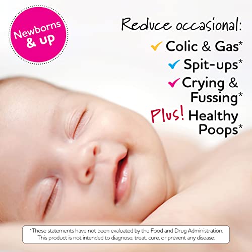 Biogaia Protectis Baby Probiotic Drops | Reduces Colic, Gas & Spit-Ups | Healthy Poops | Reduces Crying & Fussing & Promotes Digestive Comfort | Newborns, Babies & Infants 0-12 Months | 0.17 Oz #TOP1