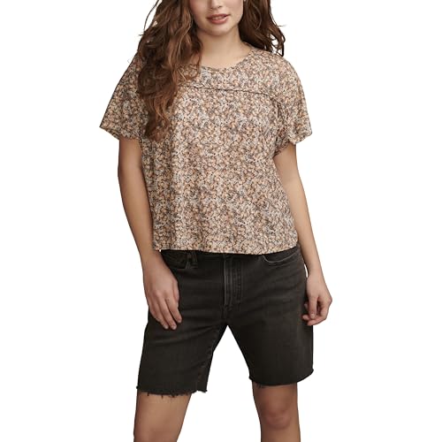 T-Shirt Dolman tressé femme coupe ample pour masquer les complexes