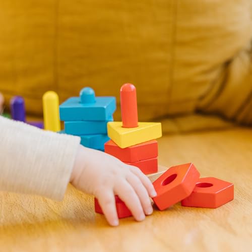 image for Melissa & Doug Stack and Sort Board - Wooden Educational Toy for age 2