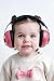 BANZ Earmuffs Infant Hearing Protection – Ages 0-2 Years (Maroon) INCLUDES CASE