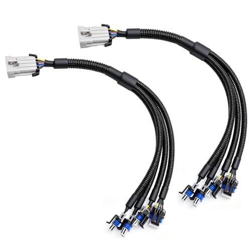 OXCANO 2Pcs Ignition Coil Wire Harness Connector Compatible with GM LQ9 LQ4 LS2 LS3 LS7 LSX 5.3 6.0 6.2 7.0 and The Coil Packs Found on Most Truck