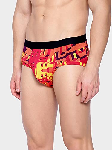 Image of Bummer Printed Briefs for Men | Solids Micro Modal Fabric Feels Soft & Cozy | 4 Way Stretch Adaptable to Body Shape with Super Soft Waistband | Pack of 2
