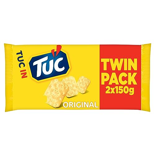 JACOB'S TUC Original Twin Pack, 2 x 150 g (Pack of 6)