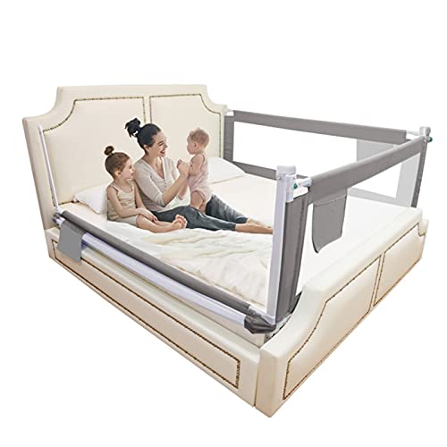 Rieles de cama para dormitorios infantiles seguros con diseño de tres lados 3