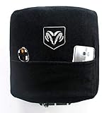Seat Armour Custom Fit Console Cover with Embroidered Logo for Select Dodge Ram Models with Jump...