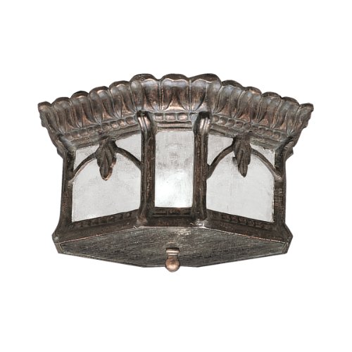 Plafonnier Tournai 2x60W en fer forgé doré Boutica-Design kltournaif