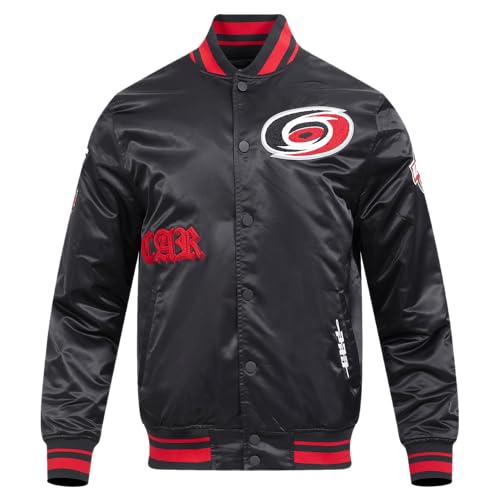 Image of Pro Standard Mens NHL Old English Satin Jacket