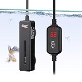 hygger Mini Fish Tank Submersible Heater 50W for...