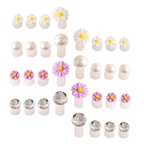 TOVINANNA 32Pcs Practical Toe Separators for Nail Art Manicure Supplies Foot Dividers for Proper Alignment for Salon Use and Home Pedicures present for Nail Art Lovers