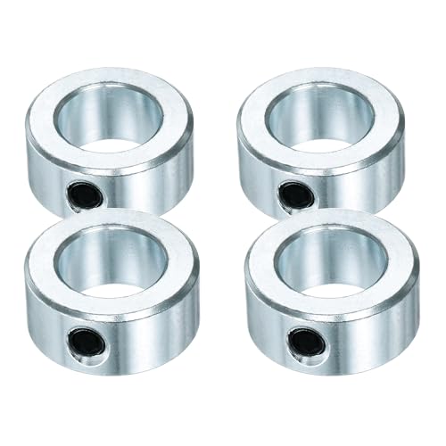 Colliers d'arbre de 1,9 cm en acier zingué pour machine industrielle
