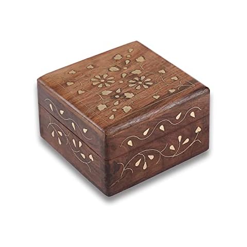 Handy Kala Sheesham Wood Jewellery Box Cover
