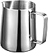 Jarra de leche de 350 ml, para espresso, de acero inoxidable 304, para preparar café capuchino