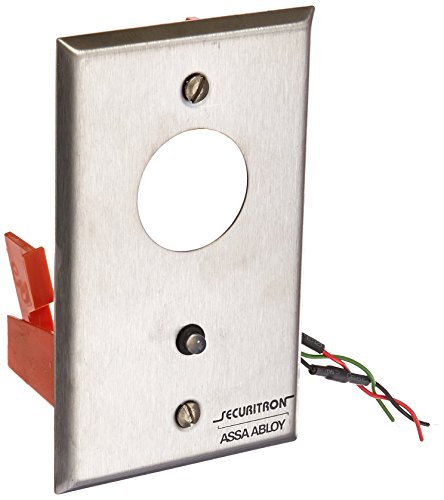 Securitron MK2 Mortise Keyswitch, Momentary, DPDT, Narrow Stile