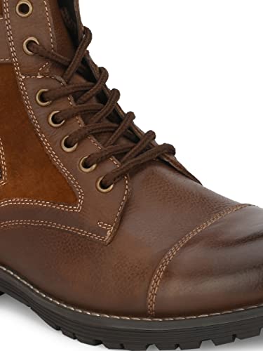 Image of Harrytech London High Ankle Leather Boots for Men