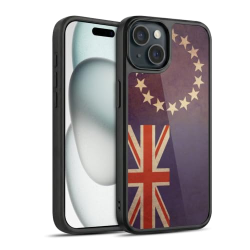 Coque iPhone 15 Îles Cook Drapeaux D'époque 3 pour vos voyages quotidiens