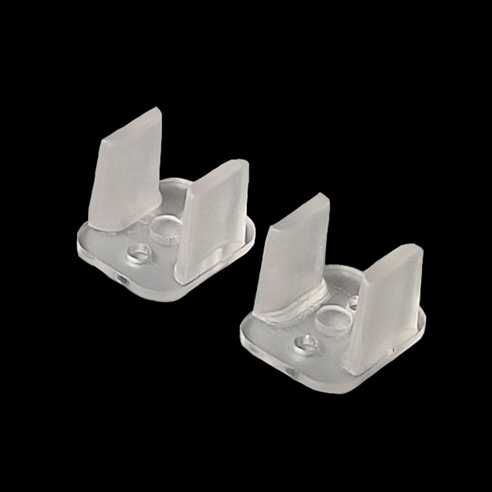 Pack of 100 Silicone Neon Mounting Clips Holder LED Strip Light Clips Bracket Support Fixing Clamps Accessories for LED Light Strip for 8mm Light — Amazon image 3