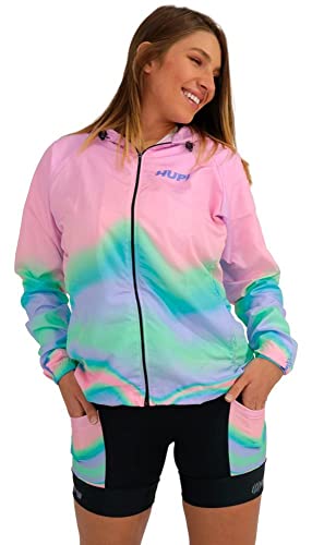 Bermuda para Corrida de Compressao Feminina HUPI Run Curta Boreal, Cor: PRETO, Tamanho: G