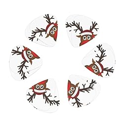 Médiators de guitare Paquet de 12 médiators de Noël pour guitare électrique Guitare acoustique Diverses guitares - Les Beatles, Paul McCartney, John Lennon, RIngo Starr, George Harrison