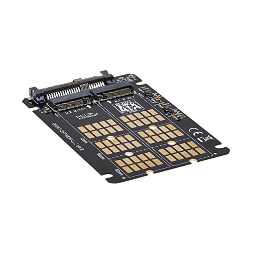 Adaptador Tripp Lite U.2 a M.2 para SSD PCIe NVMe miniatura 1