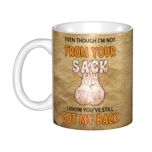 Taza personalizada para padrastro de cerámica 330 ml miniatura 2