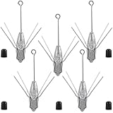 Sputnik Sinkers Fishing Weights Sinkers Surf and Pier Fishing Sinkers Long Tails for Saltwater Fishing Gear Tackle 2oz 3oz 4oz 5oz 6oz