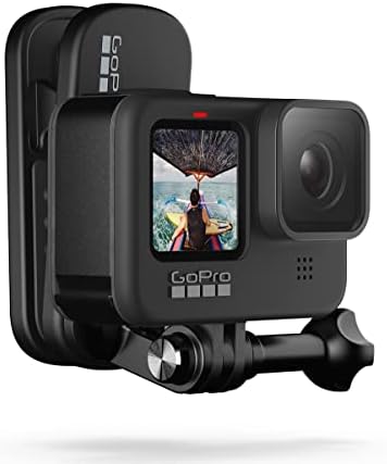 GoPro HERO10 Black Bundle - Includes Magnetic Swivel Clip, Rechargeable Battery (2), Shorty (Tripod + Grip), and Carrying Case