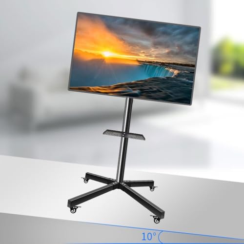 Soporte móvil universal para TV de piso 26-55 pulg miniatura 5