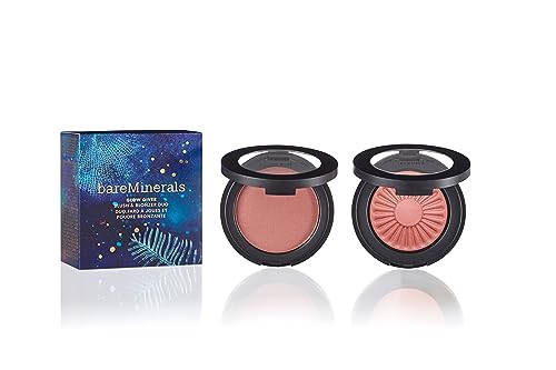 Image of bareMinerals Gen Nude Blonzer, Blush & Bronzer Hybrid, Talc-Free Compact Powder Makeup, Buildable Luminous Finish, All-Day Wear, Rosy-Bronze Shades, Vegan