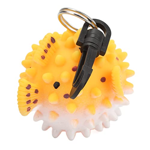 Fish Second Stage Regulator Cover, Leuke Stofdichte Cartoon Regulator Mondstuk Cover Zacht Rubber Draagbaar voor Onderwater(Stekelvarken) - Image 4