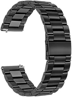 MELFO Smart Watch Strap Compatible with Boat Lunar Pro LTE Smart Watch - Steel SS Strap Price In India