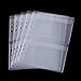 10 Sheet Binder Pockets Inserts with Tree Pockets A5 Size 6 Hole Binder Folder for Dies and Stamps Storage,Waterproof PVC Clear Bags Protectors for Cutting Dies Stencil Album Stamp Crafts