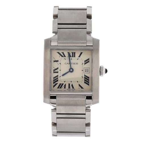 Pre-Loved Tank Francaise Quartz Watch Stainless Steel 25