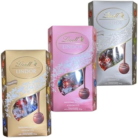 Amazon | リンツ リンドール アソートLINDT LINDOR ASSORTED シルバー 
